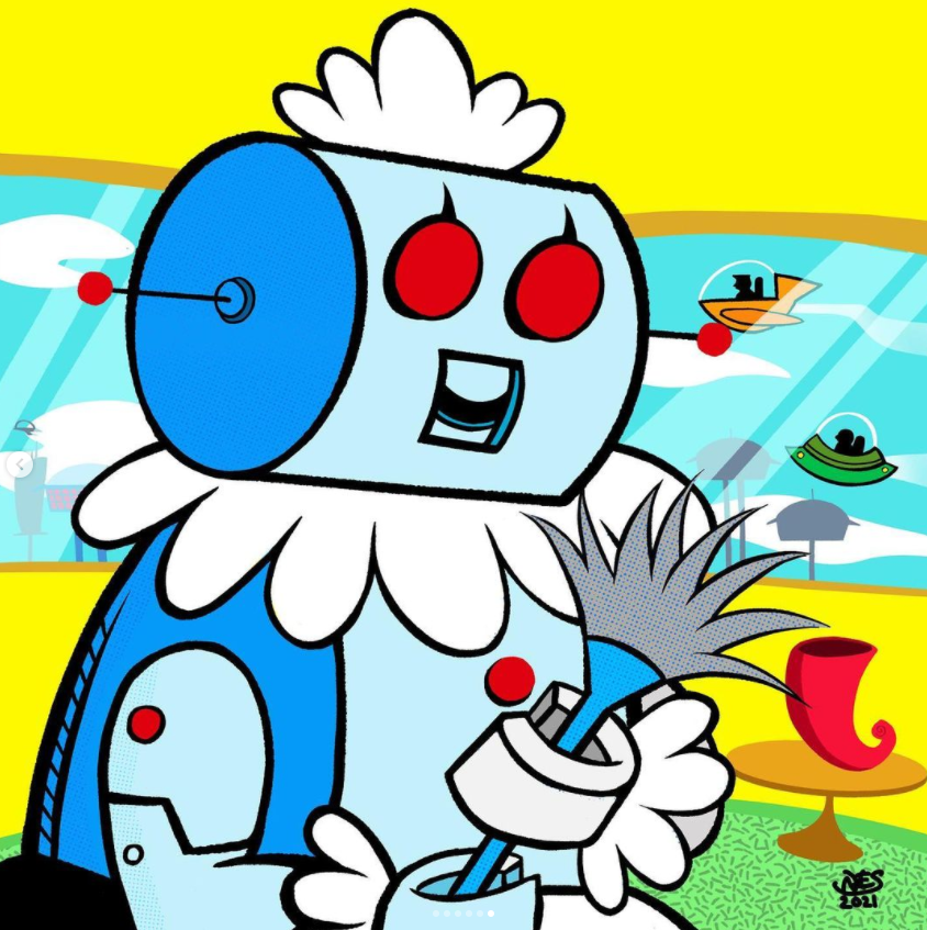 jetsons-rosie-doubtfire-nessy-pop-art